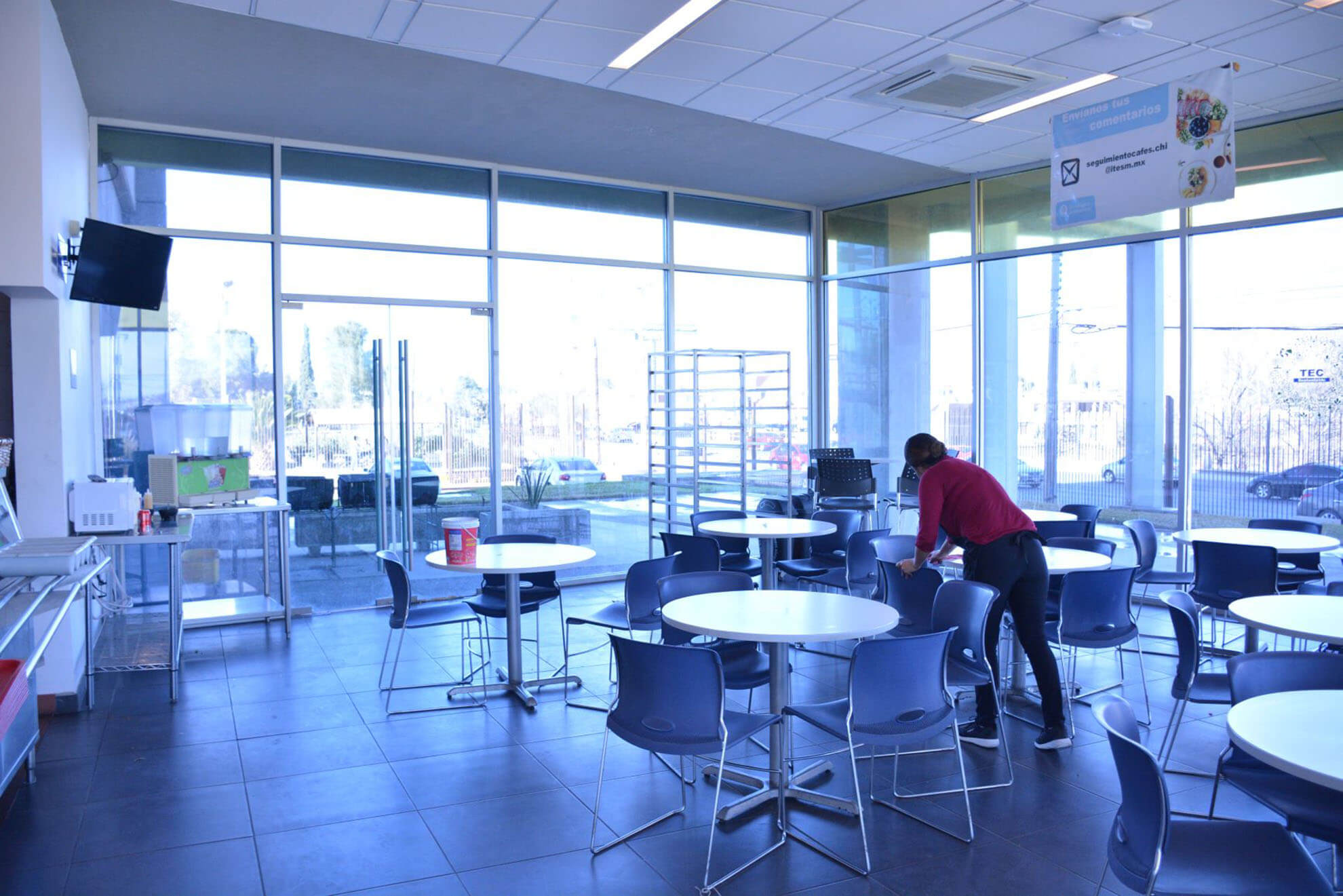 Emprendimiento, Red de Parques Tecnológicos, Cafetería