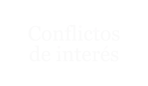 Conflictos de interés